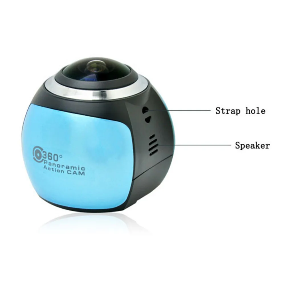 Upgrage V1 360 Action Camera Wifi Mini Panoramic Camera 2448*2448 Ultra HD Panorama Camera 360 Degree Sport Driving VR Camera