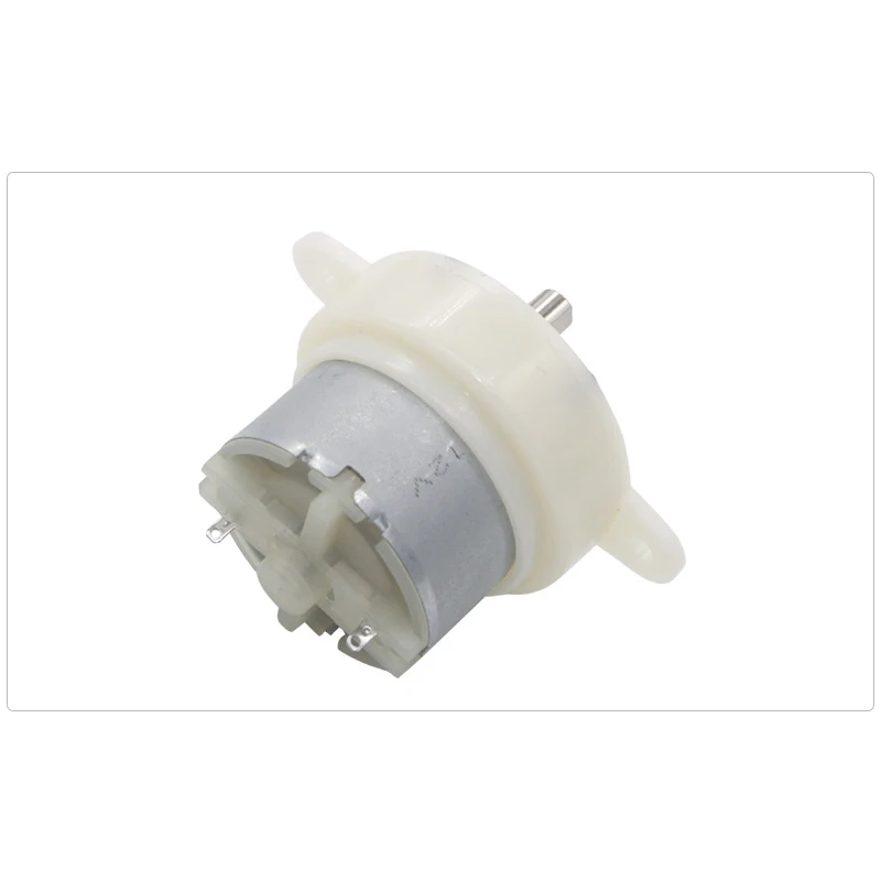12V 24V DC мотор для игрушки низкая скорость 10RPM Шестерня ed пластиковая