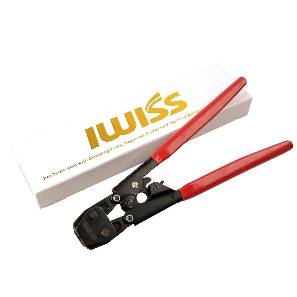 Iwiss Pex Ratcheting Cinch Crimping Tool Crimper For Stainless Steel