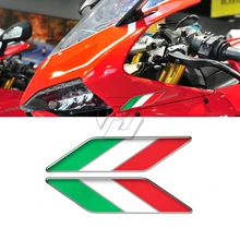 3D наклейки на бак мотоцикла Италия наклейка на крыло Italia наклейки чехол для Aprilia Ducati Yamaha Suzuki KTM BMW MV Kawasaki