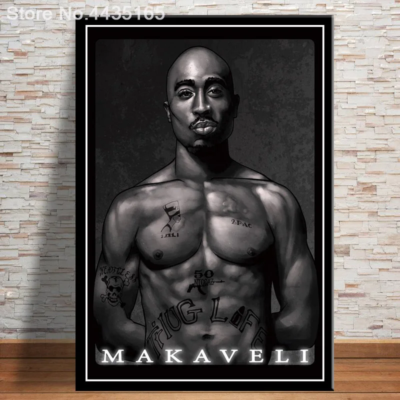 Известный B.I.G. Плакаты и принты Biggie Тупак Шакур 2pac художественные настенные
