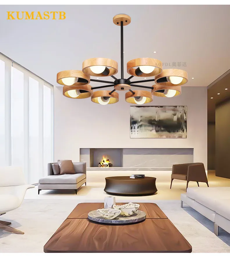 Solid Wood Pendant Light 10 (14)