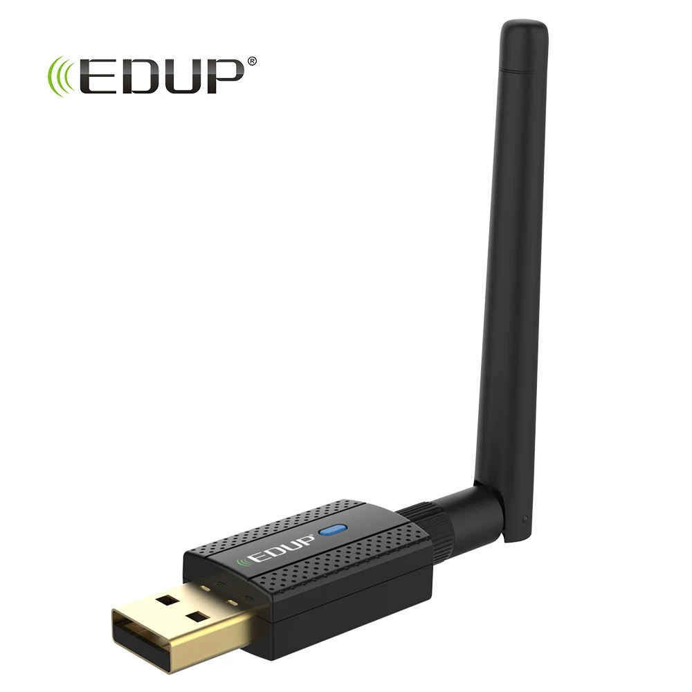 EDUP 2 в 1 Dual Band 600 Мбит/с USB Беспроводной Wifi адаптер 2,4/5 ГГц 802.11AC Wi-Fi приемник Bluetooth приемник адаптер 4,2