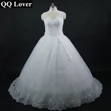 2017 The Latest See Through Back High Neck Wedding Dress Custom-made Plus Size Vestido De Noiva Bridal Gowns
