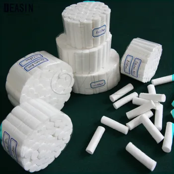 

1000pcs Dental cotton roll Absorbent Disposable surgical cotton stick