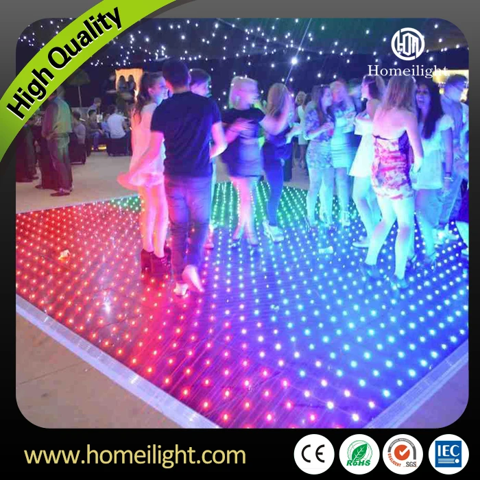 Ip65 Acrylic Rgb Digital Dance Floor Led Dance Floor Video For