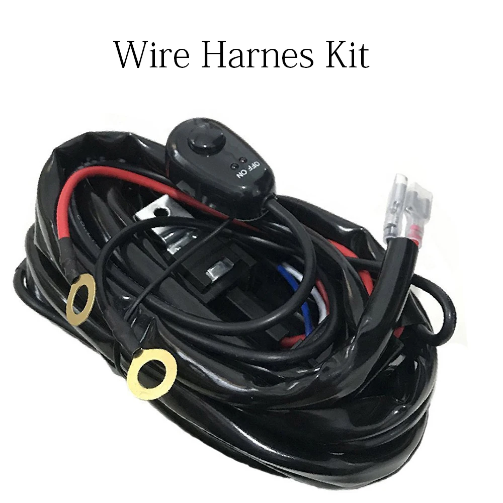 CAR Wiring Harness Kit 12V 40A Fuse/&Relay ON-OFF Switch LED Pods Work Light Bar