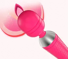 Clit Vibrators for Women USB Charge G Spot AV Magic Wand dildo Vibrator Massager Adult Sex Toys for Woman vagina Masturbator usb charging g spot vibrating dildo anal vagina vibrator sex products for woman spiral swing magic wand massager adult sex toys