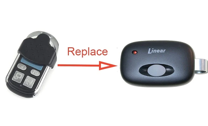 Linear Mega Code One Button Replacement Remote Dnt00090 Ldo33