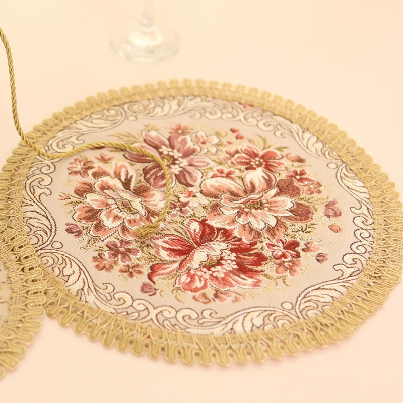Американский Европейский стиль Западный коврик для еды коврик для обеденного стола теплоизоляционный коврик чайная чашка коврик для вазы