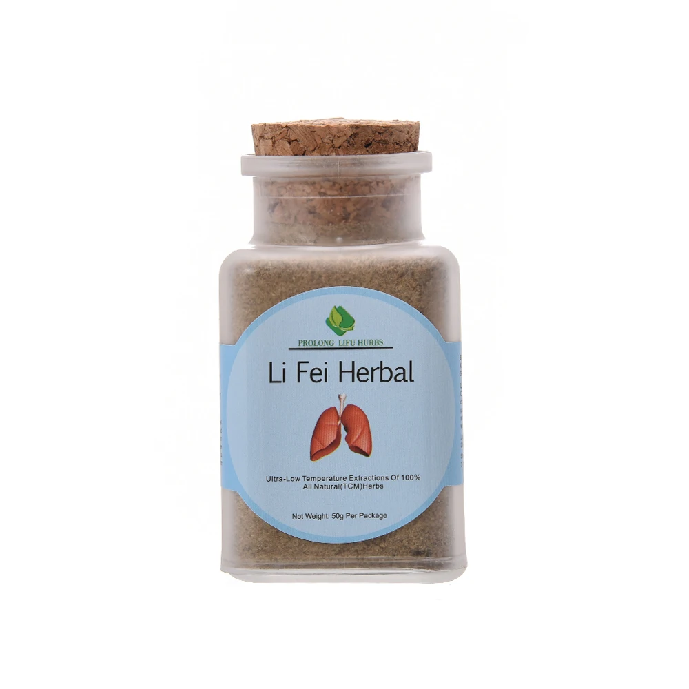 

Prolong Lifu Li Fei Herbal Cure Bronchitis, Tuberculosis, Emphysema. Relieve Inflammation and Stop Cough