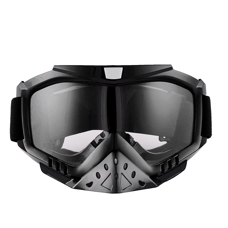 Очки для мотокросса, очки для мотокросса, гоночные очки Gafas Dirt Bike ATV MX, прозрачные тонированные линзы, внедорожные регулируемые