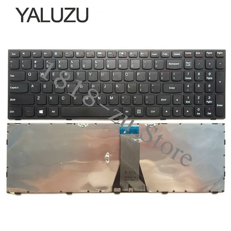 YALUZU США клавиатура для ноутбука LENOVO B50 30 40 70 B50-30 B50-45 B50-70 Z50-70 Z50-75 T6G1 G50 US клавиатура для ноутбука