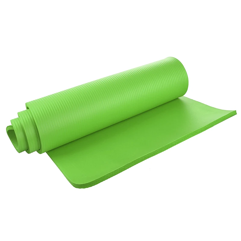 

Yoga Mat 15mm Thick Exercise Fitness Physio Pilates Gym Mat Non Slip Crash Mat, Fruit Green