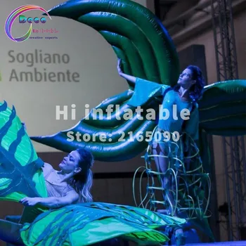 

3m stage decoration performance costume inflatable butterfly costume
