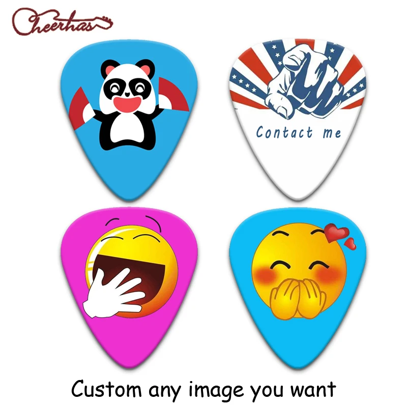 20 шт печать имя изображение логотип фото персонализированные пользовательские гитары pectrum с бесплатной доставкой