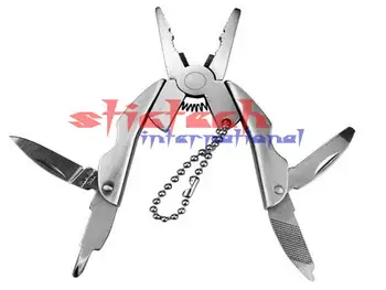 

by dhl or ems 500pcs Portable Multifunction Folding Keychain Screwdriver Pocket EDC Tools Kits On Car stainless steel cheapest