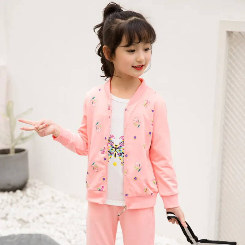 Футболка и брюки для девочек 5 13 лет|clothes set|suit setset children |