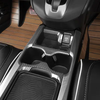 

Cup Holder Panel Edge Frame Trim Cover For Honda CRV 2017 3PCS Car Water Cup Holder Frame Sticker Cover For CRV 2018 ACCESSORIES