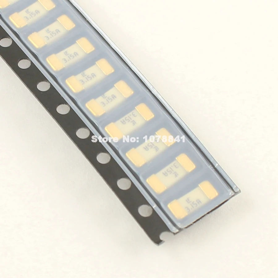 

50 Pcs Per Lot Littelfuse Fast Acting SMD 1808 3.15A 125V 04513.15 Surface Mount Fuses