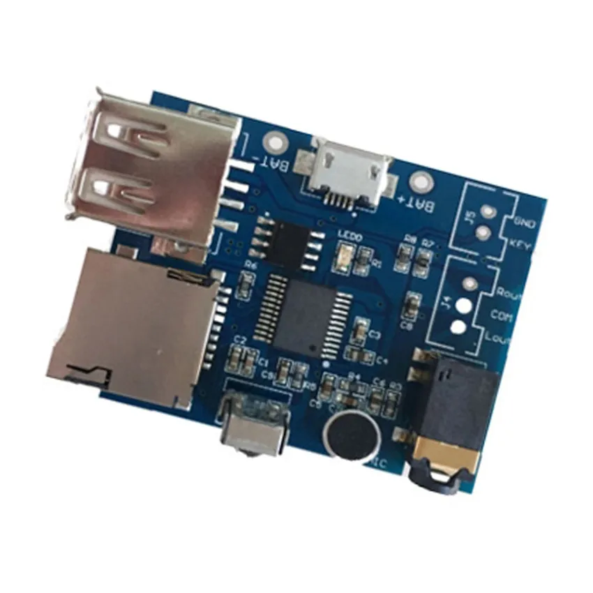 MP3 + wav wma декодирования доска модуль неразрушающего записи USB Flash disktfcard декодер |