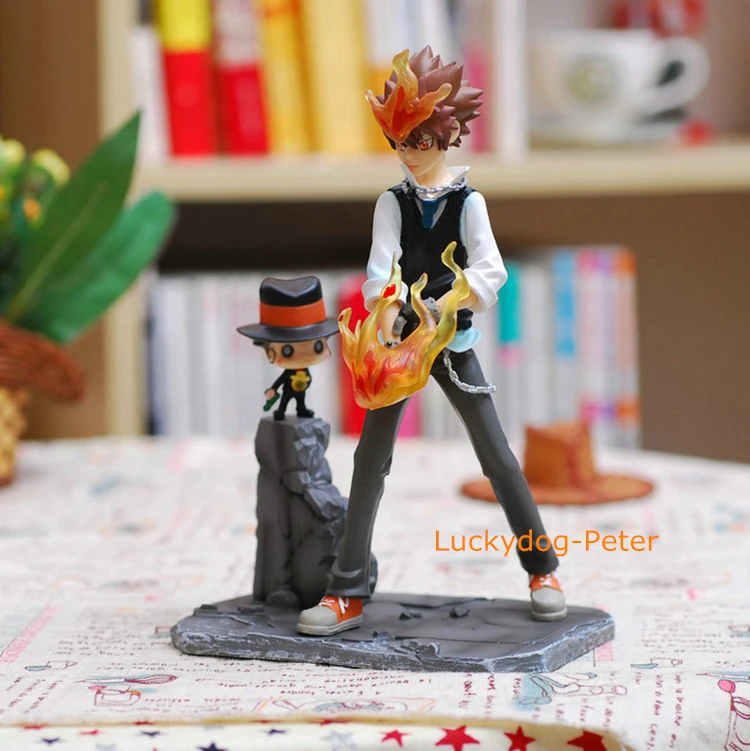 Игрушка-фигурка Hitman Reborn 1/8 масштаб окрашенная фигурка Милая Tsuna & Sawada Tsunayoshi куклы