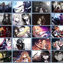 Ангелы карты смерти Rachel Гарднер Ray Исаак Фостер Zack Стикеры автобус/банк/Кредит Фанарт Косплэй Глянцевая DIY соберите подарок 20 шт