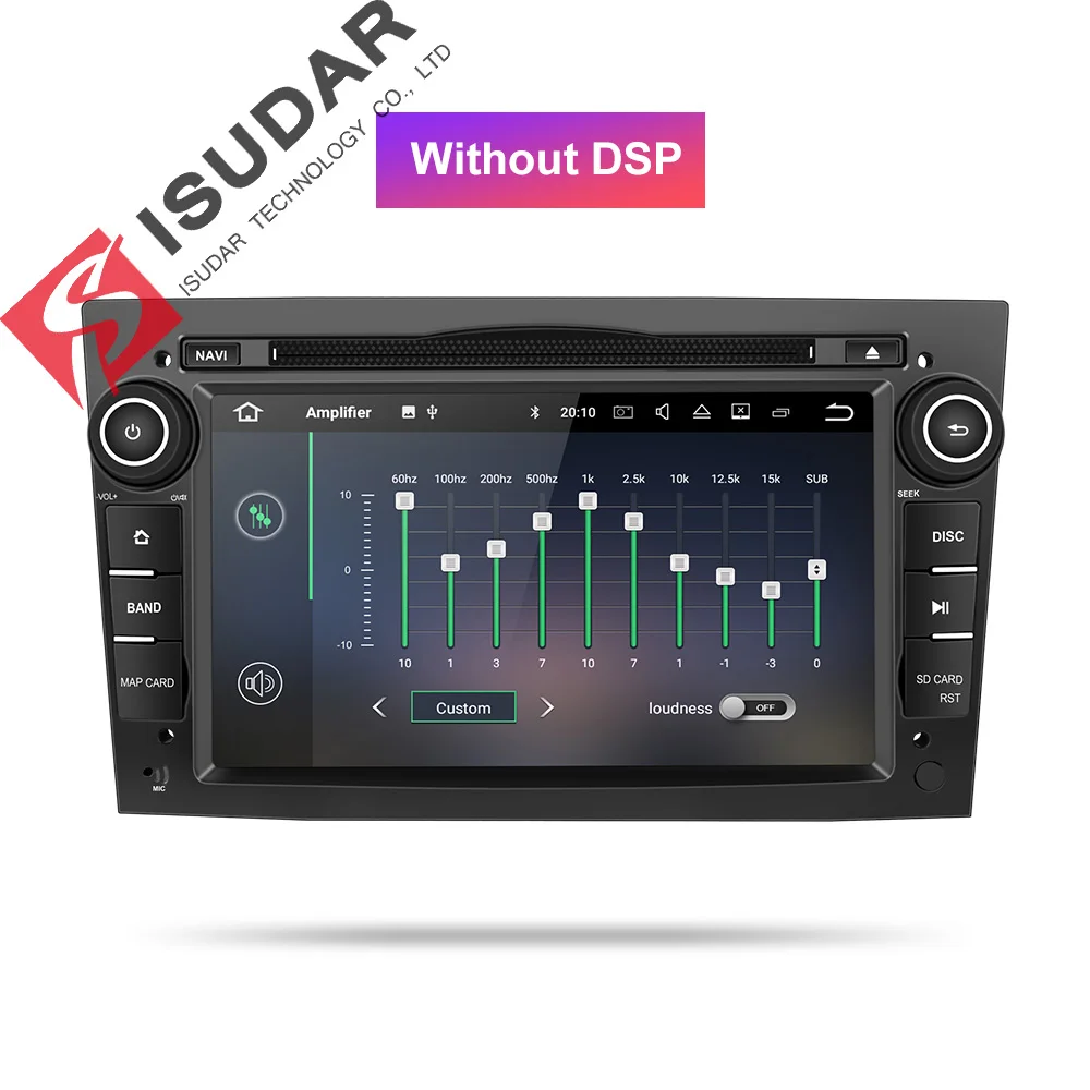 Isudar 2 din Авто Радио Android 9 для OPEL/ASTRA/Zafira/Corsa Восьмиядерный ОЗУ 4 Гб gps Автомобильный мультимедийный плеер DVD Wifi USB DVR DSP - Цвет: Black 32GB No DSP