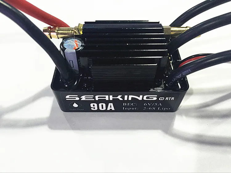 

genuine Hobbywing RC Model SEAKING 90A V3 RTR RC Hobby Ship Brushless Motor ESC for RC R/c Racing Boat