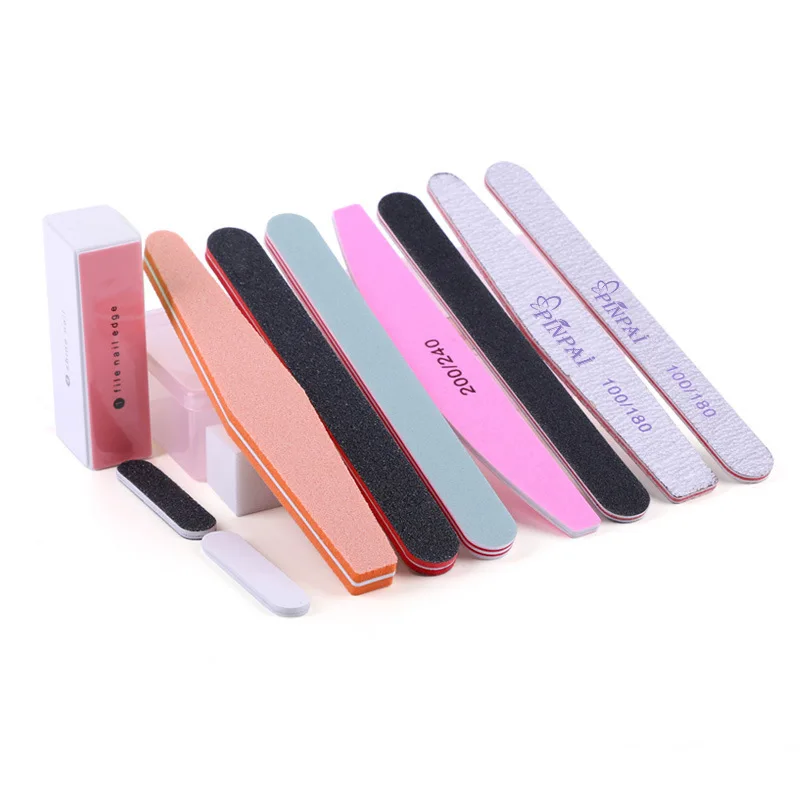 

12pcs/set All Nail Art Sanding File Buffer Buffing Tool Set Nail Tips Manicure Pedicure Kit