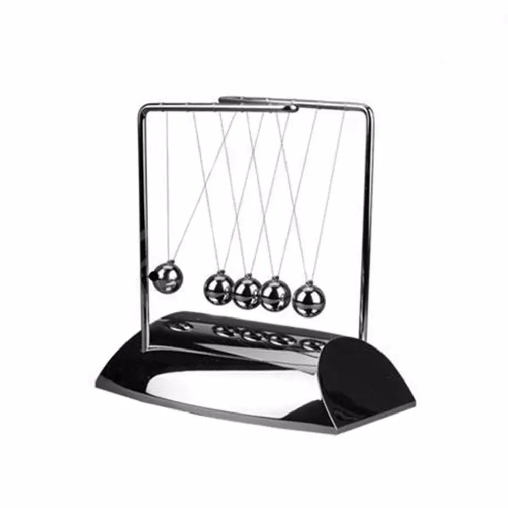 Z003 Creative Z shaped Newton Pendulum Ball Cradle Balance Balls Physics Pendulum Office Desk