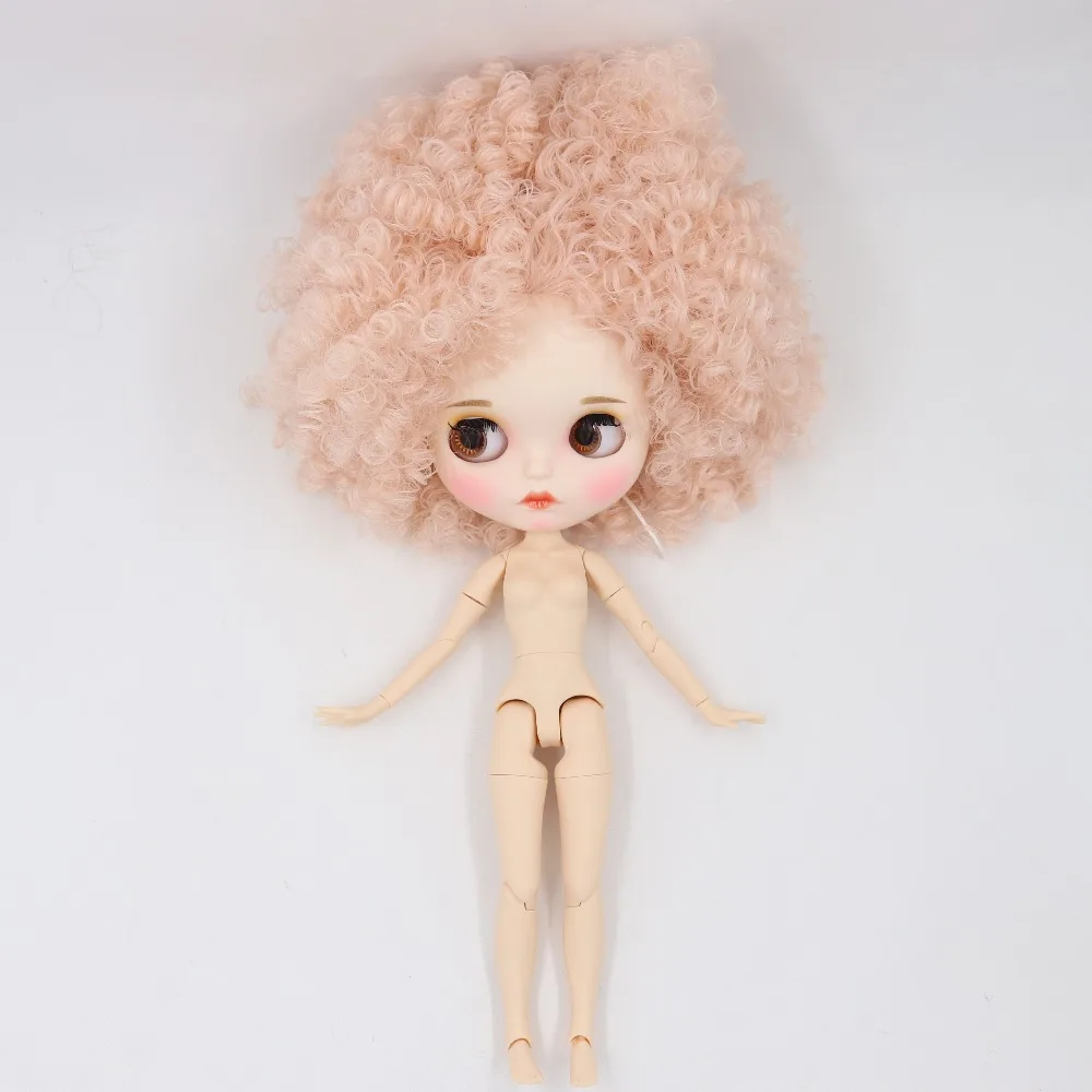 Ruby – Premium Custom Neo Blythe Doll with Pink Hair, White Skin & Matte Pouty Face 6
