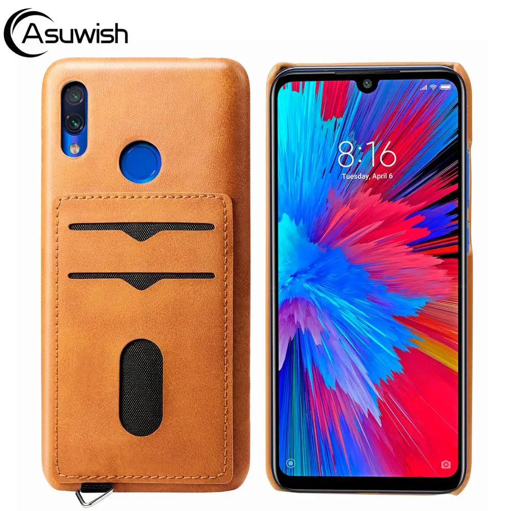 Luxury Leather Phone Case For Xiaomi Redmi 7 Note7 Note 6 5 Pro 6A Shockproof Back Cover Note5 Redmi7 Redmi6A |