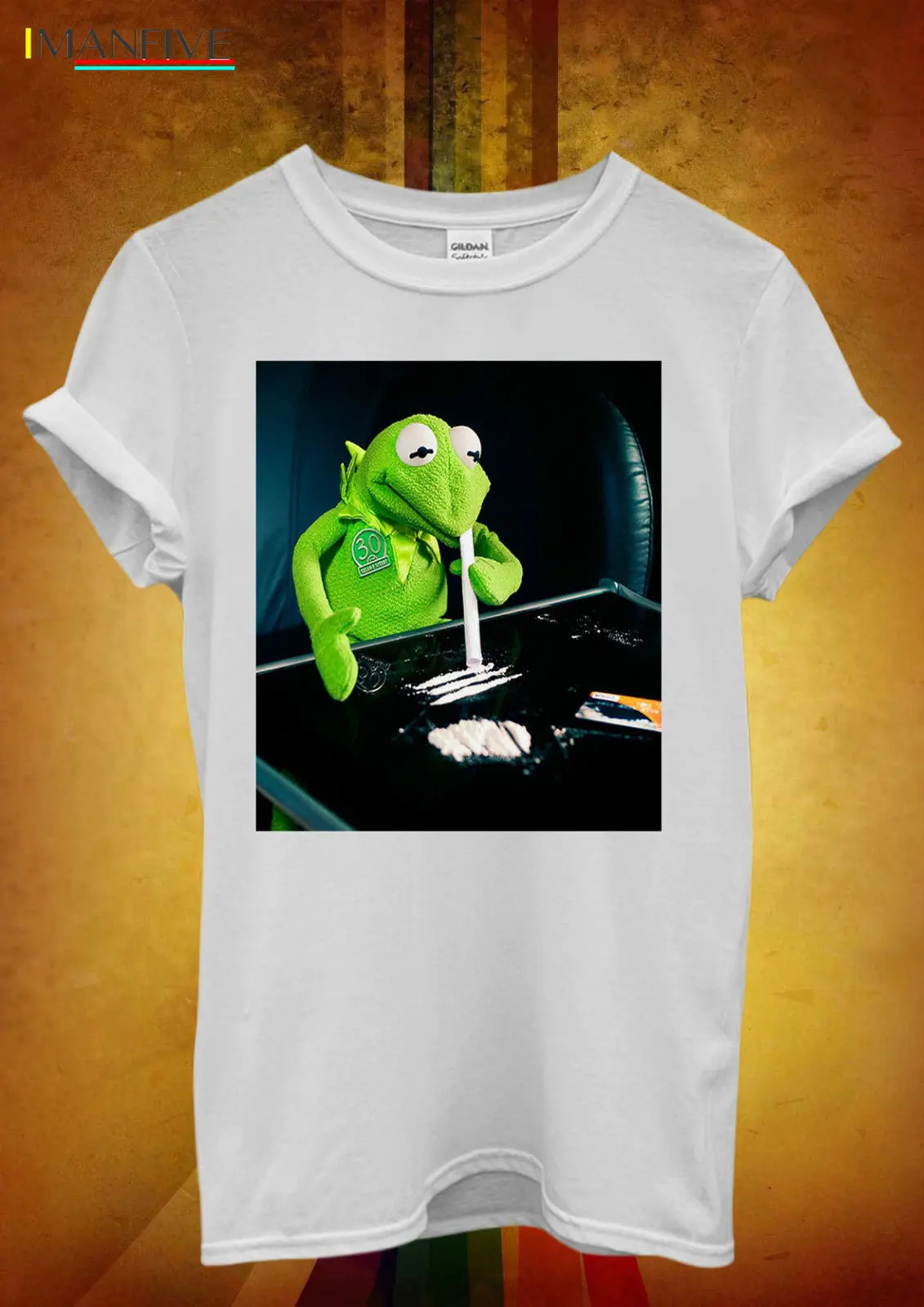 

Frog Drug Hipster Ladies Men Unisex T Shirt Top Vest 1070 Mans Unique Cotton Short Sleeves O-Neck T Shirt