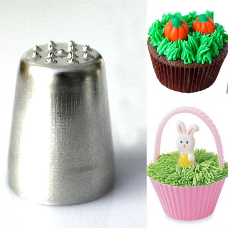 New Useful Grass Hair Icing Piping Nozzle Cake Cupcake Decorating Tip Toolin Dessert Decorators