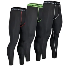 Летние мужские большие размеры компрессионные трико для бега Breatherbale быстросохнущие спортивные Леггинсы спортивные шорты для спортзала полная длина брюки для бега