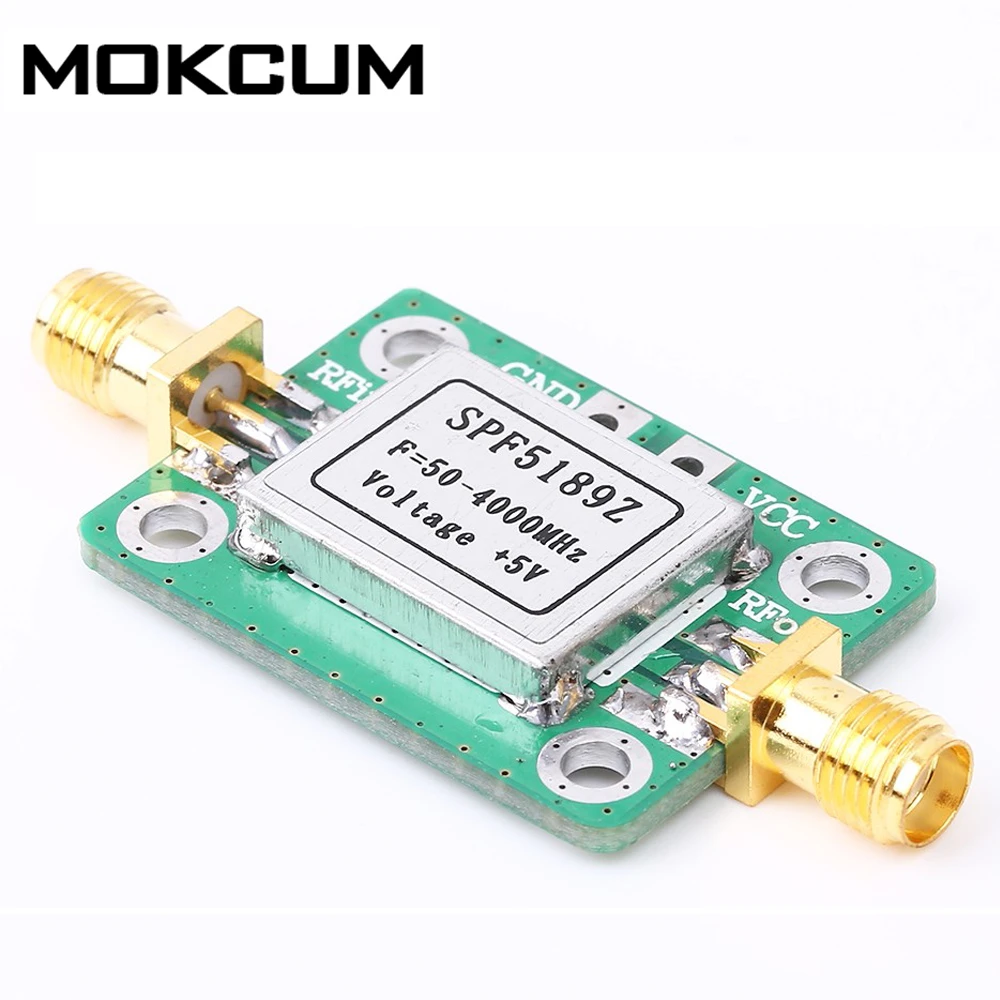 LNA 50-4000 MHz RF Low Noise Amplifier Signal Receiver SPF5189 NF = 0.6dB INM LNA 50-4000 MHz RF Low Noise Amplifier Signal Receiver SPF5189 NF = 0.6dB INM