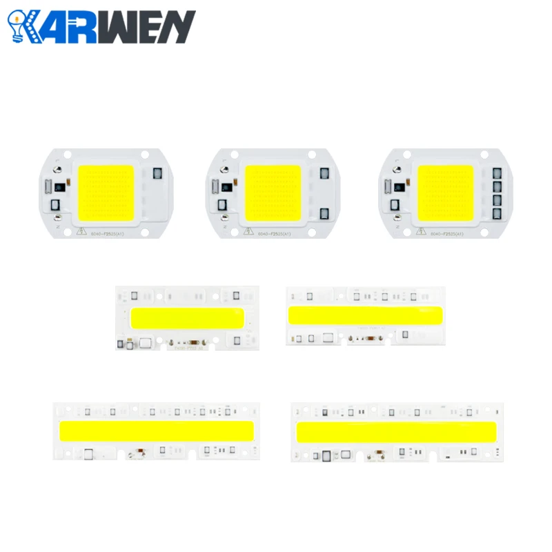 KARWEN светодиодный COB лампа 20 Вт 30 Вт 50 Вт 70 100 Вт YXT светодиодный Вход IP65 110 В 220 В Smart IC для наружного светодиодный прожектор