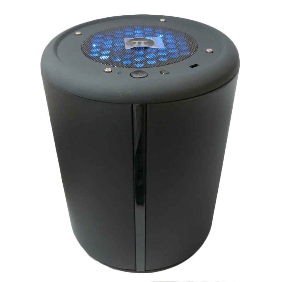 2017 Hot Sel Dust Man Mini ITX Computer PC Case Small Mini HTPC Desktop Chassis Round Case