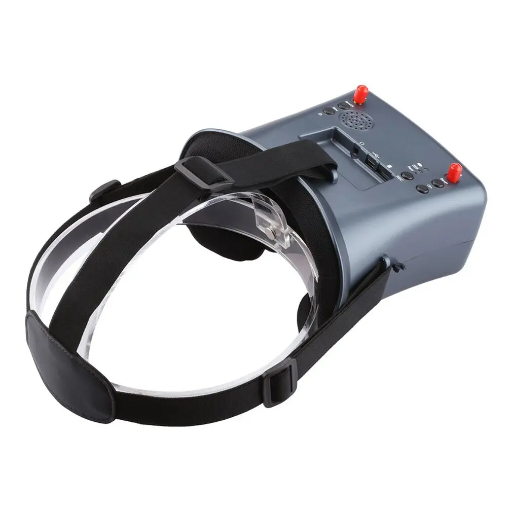 Высокое качество LS 008D 5 8G FPV Googles 40CH с 2000mA батарея DVR разнообразие для RC модели 92%