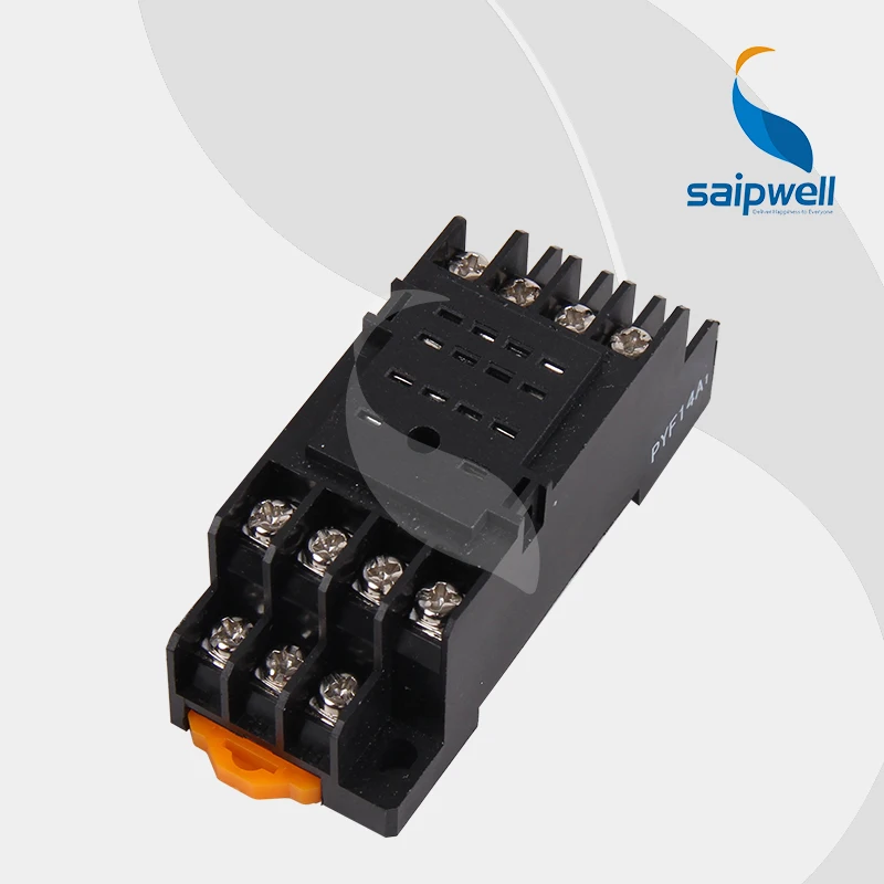 10 pcs Saipwell 14Pin 7A 300V Japan Standard Relay Socket Base/ Mini Base (SP-PYF14A1) | Обустройство дома