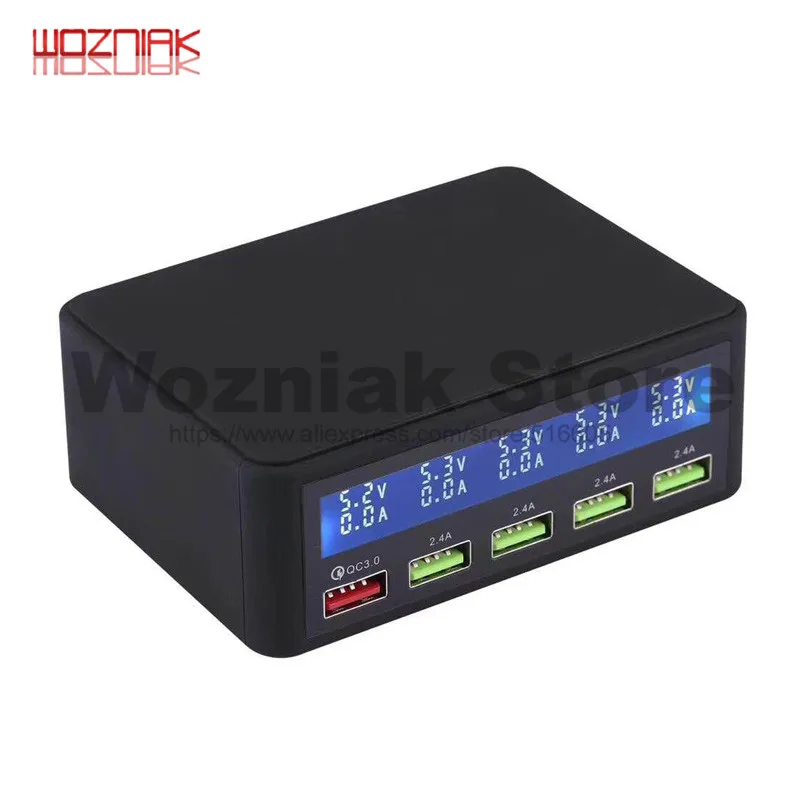 5 USB Mobile Phone Charger Real-time Dynamic of