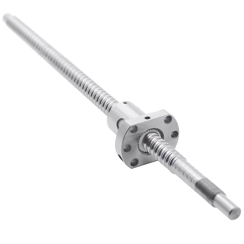 SFU2005 L500mm Rolled Ball Screw C7 with 2005 Flange Single Ball nut for CNC Parts 