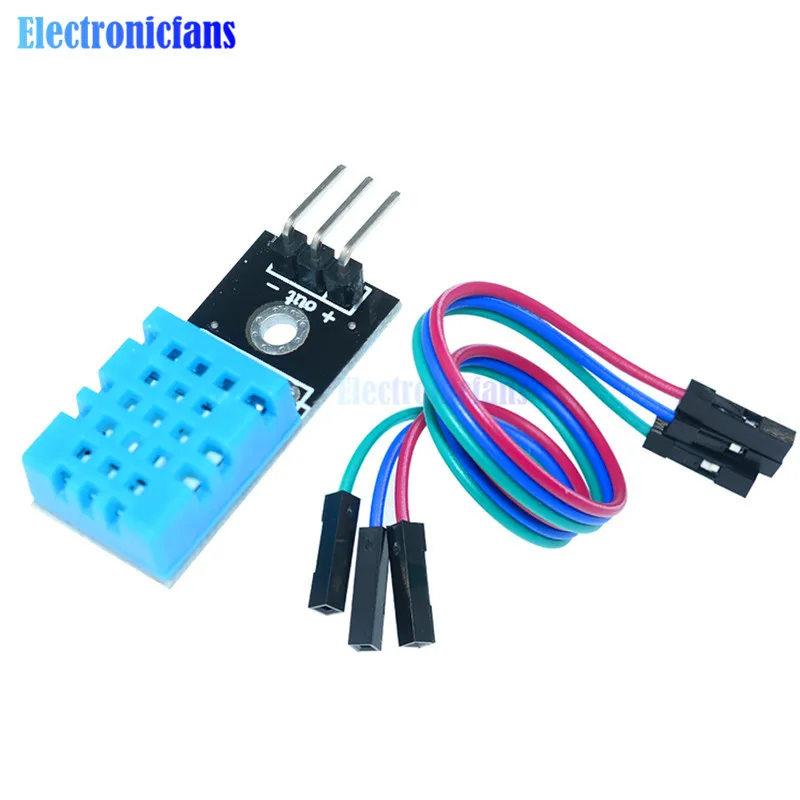Цифровой датчик температуры и влажности DHT11 для Arduino модуль датчика