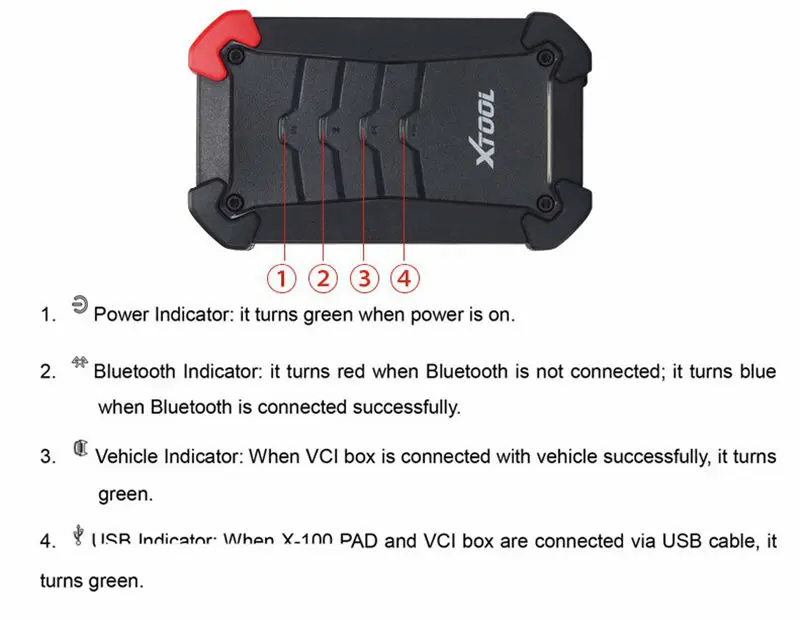 Последние XTool X100 Pad ключевой программист стабильным андроид Системы Настройка счетчика пробега и сброса масла Функция X-100 колодки Авто