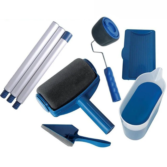 Paint Runner Pro Roller Brush Handle Tool Edger Room Wall Painting Home