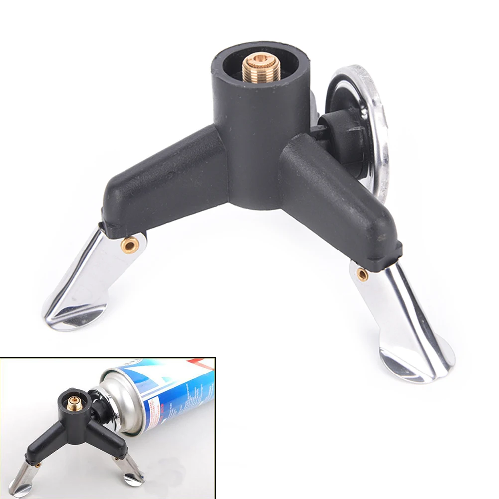 Outdoor Camping Gas Stove Adapter Three Leg Transfer Head Stove