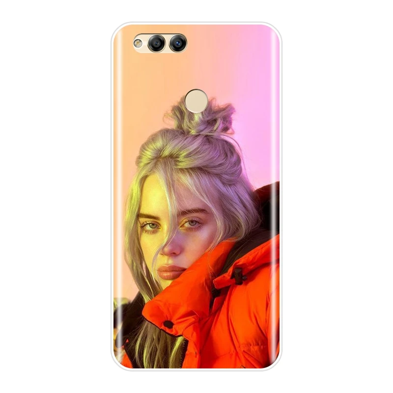 Чехол для телефона Billie Eilish Cool Girl для Huawei Honor 7 7S 7X 7A 7C Pro 10 9 8 8X MAX Honor 7 8 9 10 Lite силиконовый мягкий чехол-накладка - Цвет: No.5