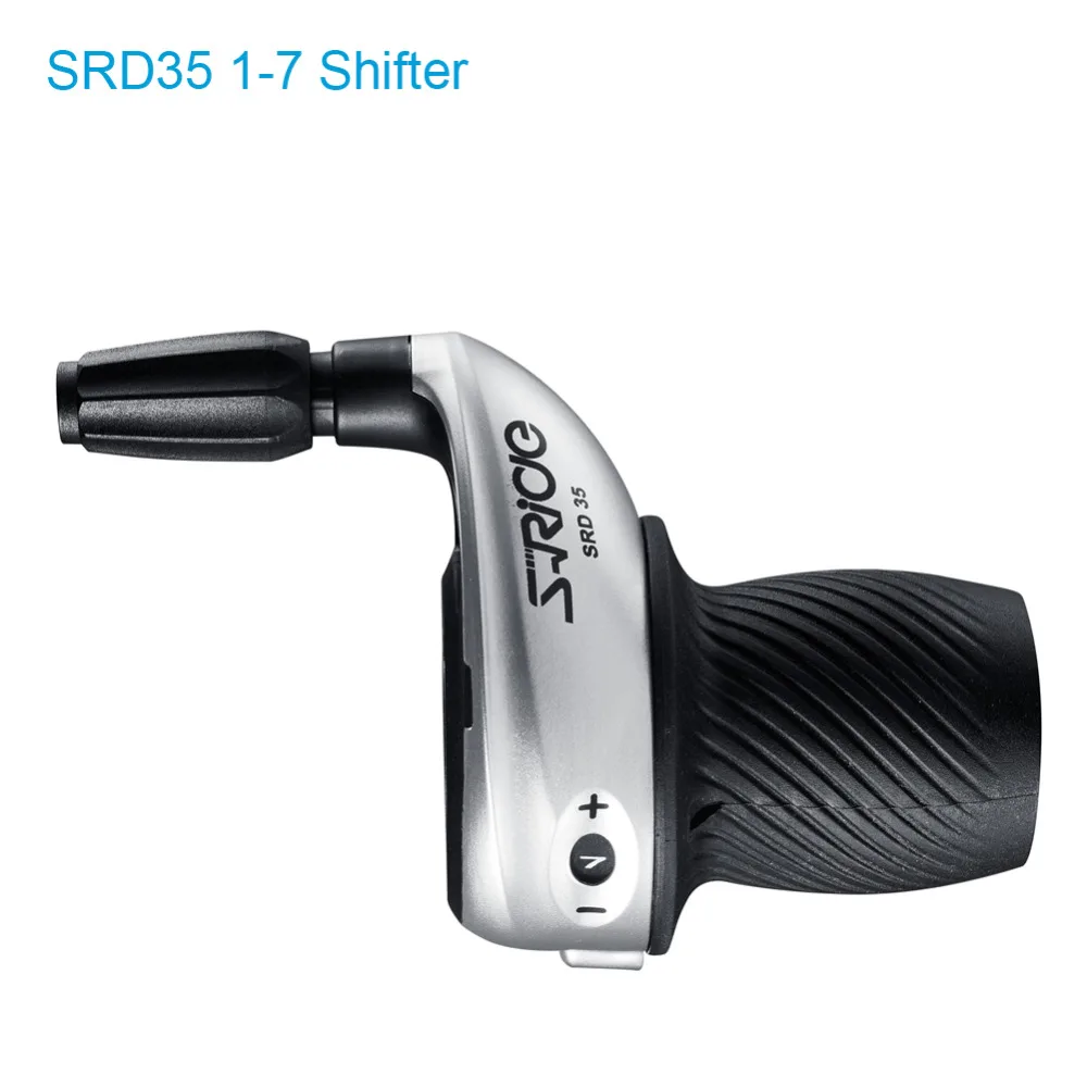 S-Ride MTB Bike 3x7 скоростей Twist Shifter левый и правый Twist Grip gear shifers, пригодный для Shimano SL-RS25 переключения пружины