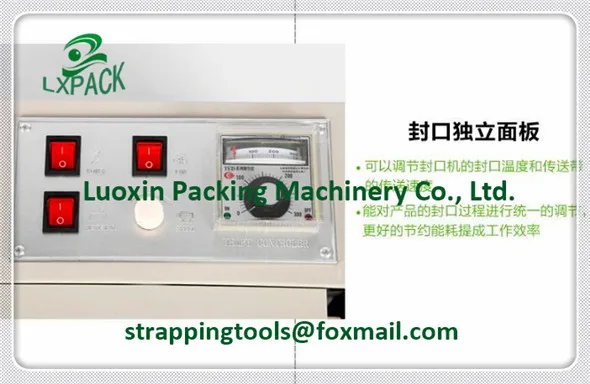 Horizontal Vertical Portable Stainless Steel Tilt Head Continuous Band Sealers Rapid Tabletop Free Standing Benchtop Band Sealer with Dry Ink Coding26